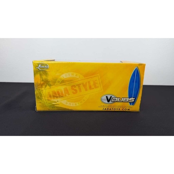 Jada 1/24 V-Dubs 1959 Volkswagen Beetle Drag Car Red NIB Opex Box - Picture 9 of 11